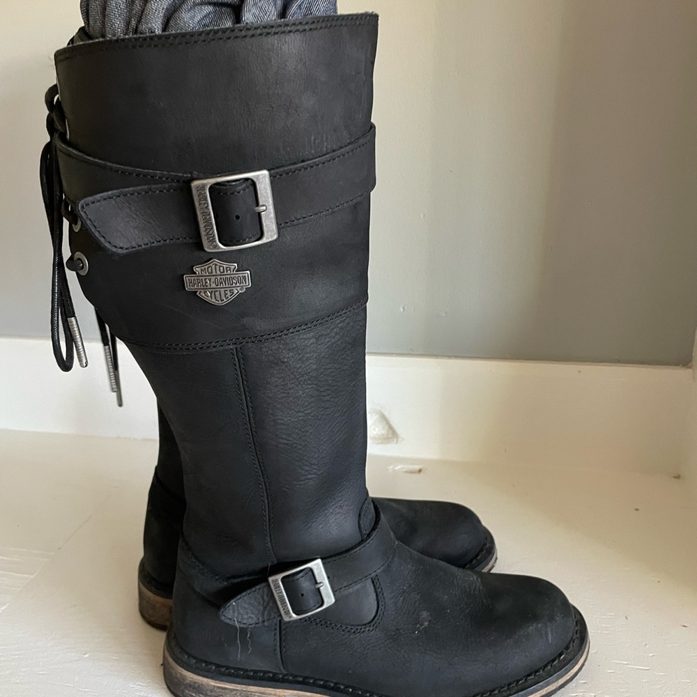 Harley Davidson boots worn 2-3x. Size 9
